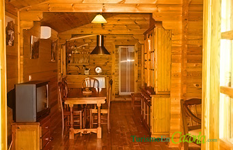 Vista interior de las Caba�as