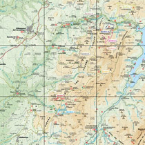 Mapa de la Sierra Las Villas