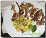 Chuletas de Cordero asadas