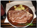 Chulet�n al punto con una pizca de sal