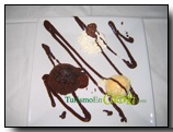 Browning de Chocolate con Helado de Vainilla