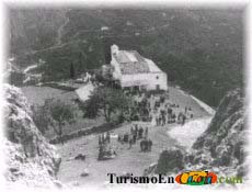 Vista de la ermita de la Virgen de la Cabeza
