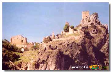 Vista del Castillo de la Iruela