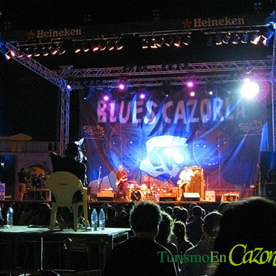 Blues Cazorla 2007. Escenario de la Plaza de Toros