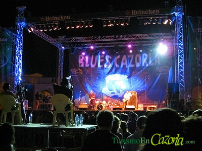 Blues Cazorla 2007. Escenario de la Plaza de Toros