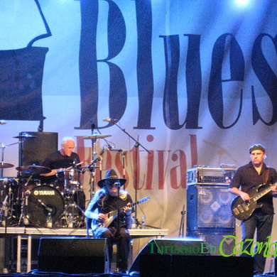 Johnny Winter en el Blues Cazorla 2008
