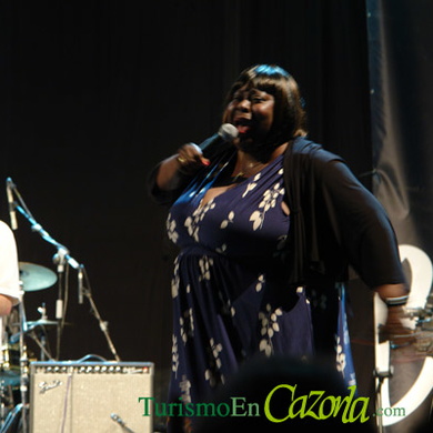 Diunna Greenleaf en el Blues Cazorla 2012