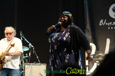 Diunna Greenleaf en el Blues Cazorla 2012