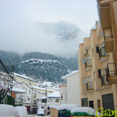 Calle de Cazorla nevada