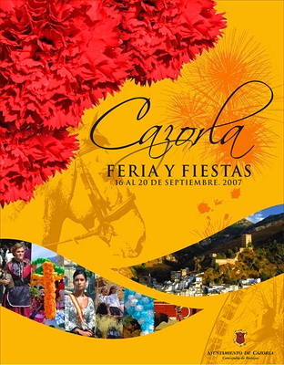 Cartel de Feria y Fiestas de Cazorla 2007