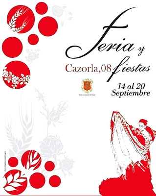 Cartel de Feria y Fiestas de Cazorla 2008