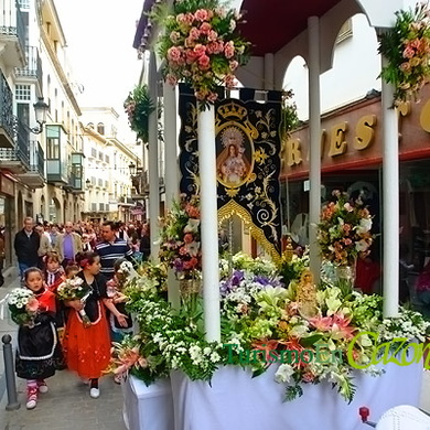 Ofrenda de Borregos a la Virgen de la Cabeza de Cazorla.