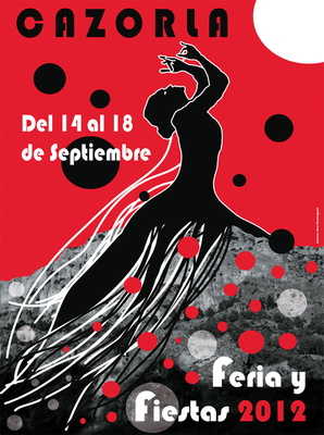 Cartel de Feria y Fiestas de Cazorla 2012