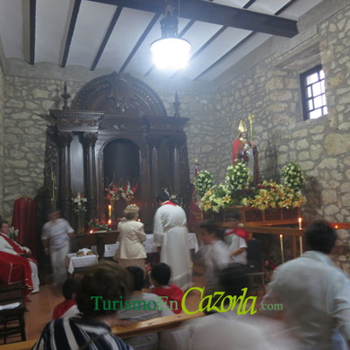 interior de la Ermita de San Isicio