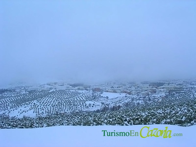 Ola de frío y nieve en Cazorla y la Sierra de Cazorla en Enero de 2007