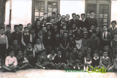 Colegio de Don Samuel en Cazorla. Año 1950