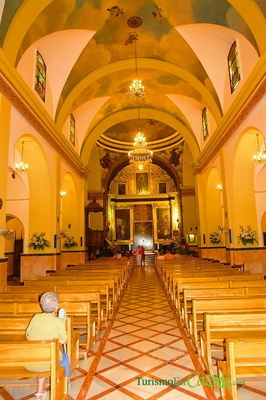 Interior de la Iglesia de San Francisco