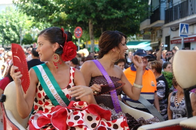 Damas de Honor de las Fiestas de Cazorla 2011