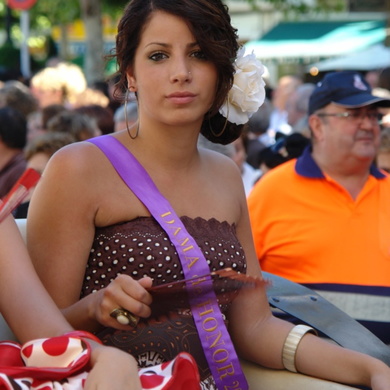 Dama de Honor de las Fiestas de Cazorla 2011