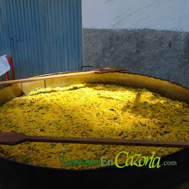 Gran paella en la Feria de la Iruela 2012