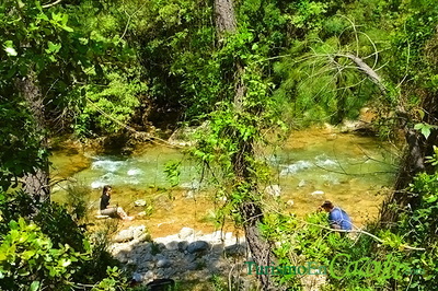 Foto en el Río Borosa