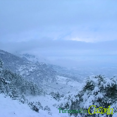 Manto de Nieve en el Parque de Cazorla, Segura y las Villas