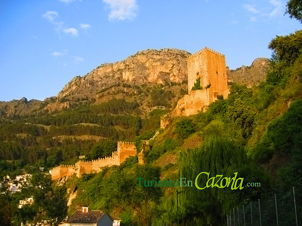 Vistas al Castillo de Cazorla