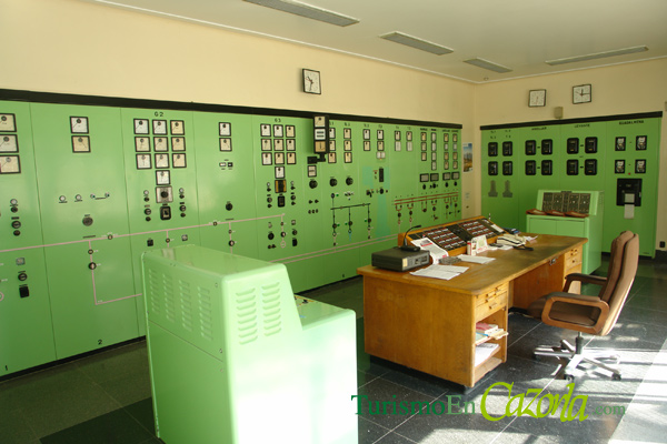 Sala Control Central Hidroeléctrica del Pantano del Tranco