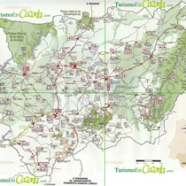 Mapa de la Provincia de Jaén