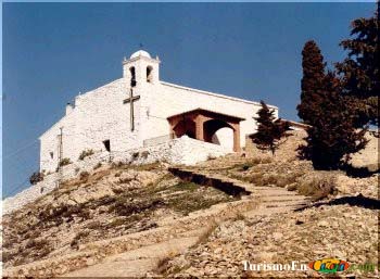 Vista exterior de la ermita en los últimos años