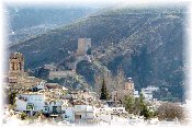 Vista del pueblo de Cazorla