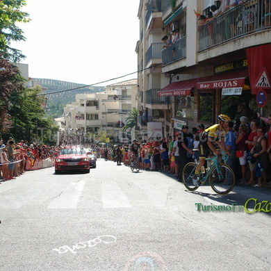 Vuelta Ciclista a España a su paso por Cazorla, 27 Agosto 2015