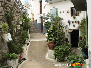 Calle típica de Cazorla