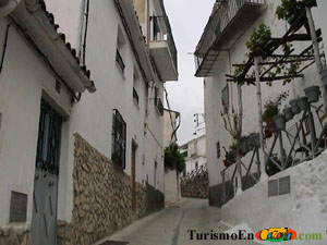 Calle típica de Cazorla